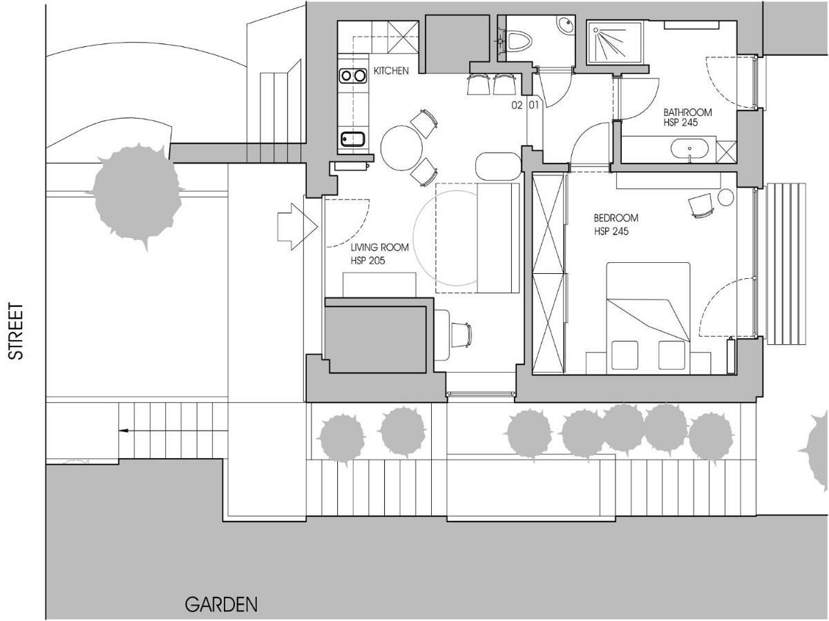 Gite Au26 Cote Jardin-Cote Cour Liege Luaran gambar